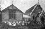 Opening of New Catholic School at Paeroa, April 29, 1900.